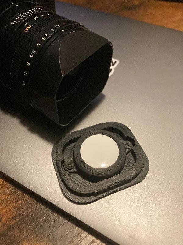 Leica Q Series Lens Cap Airtag holder   