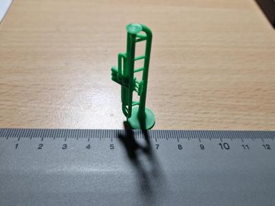 Trumpet key chain 