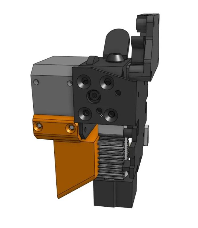 Ender 3 V3 SE w/Ceramic Hotend Upgrade 4010 / 4020 fan mount   