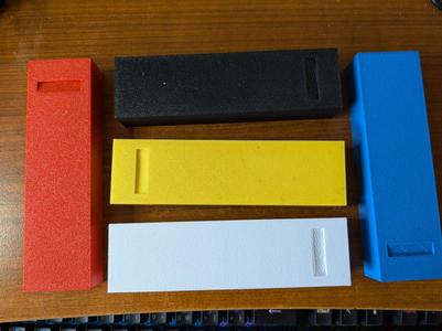 Pill box with 5 cases