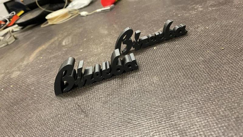 Original Schriftzug Bizerba Maschine   