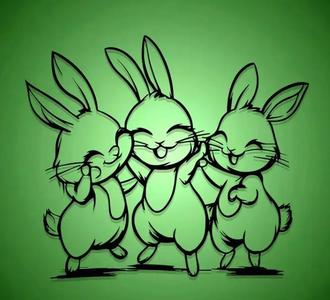 Easter Bunny Wall Art   