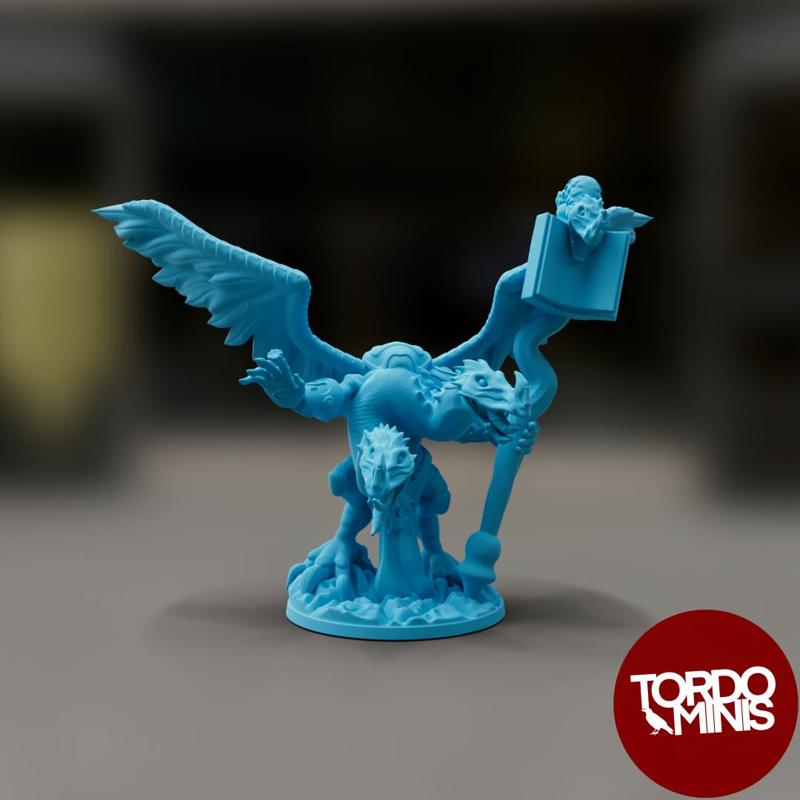 Everchanger God: Demonic Vulture Priest (8/10/15mm)