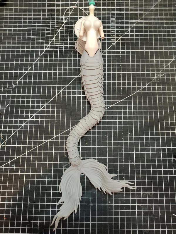 Mermaid tail for Monster High G1 Fish / Mermaid / Version 2