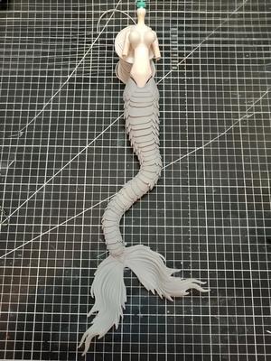 Mermaid tail for Monster High G1 Fish / Mermaid / Version 2