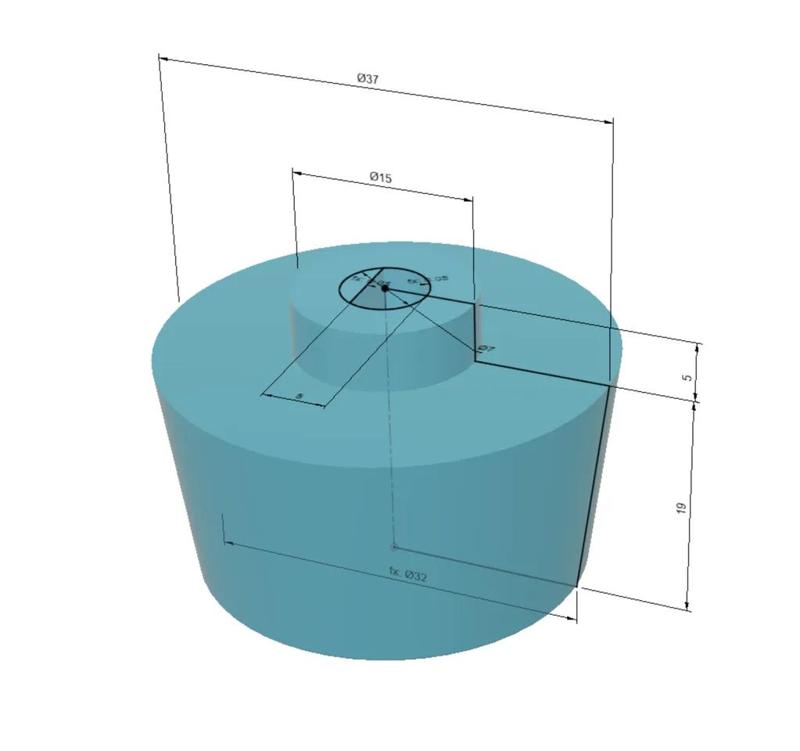 Tapered Knob   