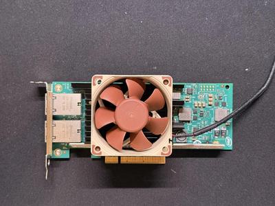 Intel X540-T2 49Y7972 Noctua NF-A6x25 fan mount clip   