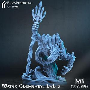 Water Elemental - LvL 3