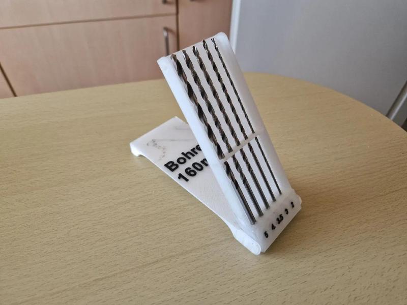 Box for 160mm Long Drill Bits   