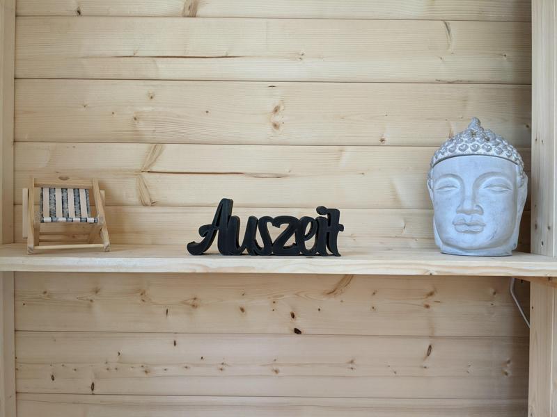 Auszeit - Schriftzug