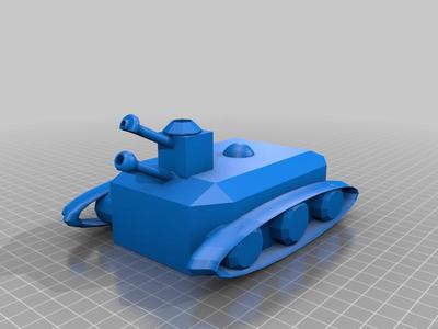 Tank in TinkerCAD