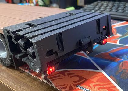 Trailer Ramp LED Holder Attachment   