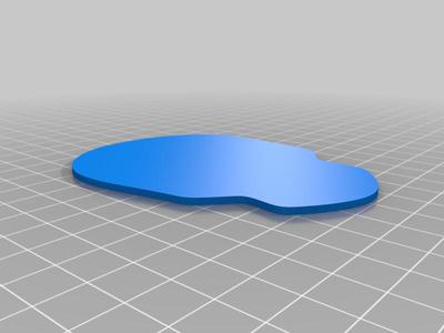 Flat Skull Template 