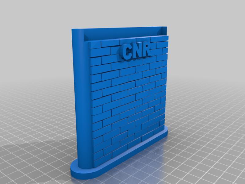 HO Bridge Abutment Brick V2.2