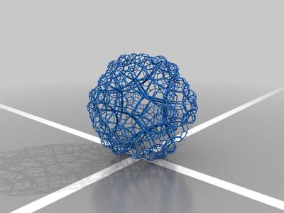 {5,3,4} Hyperbolic Honeycomb - Dodecahedron