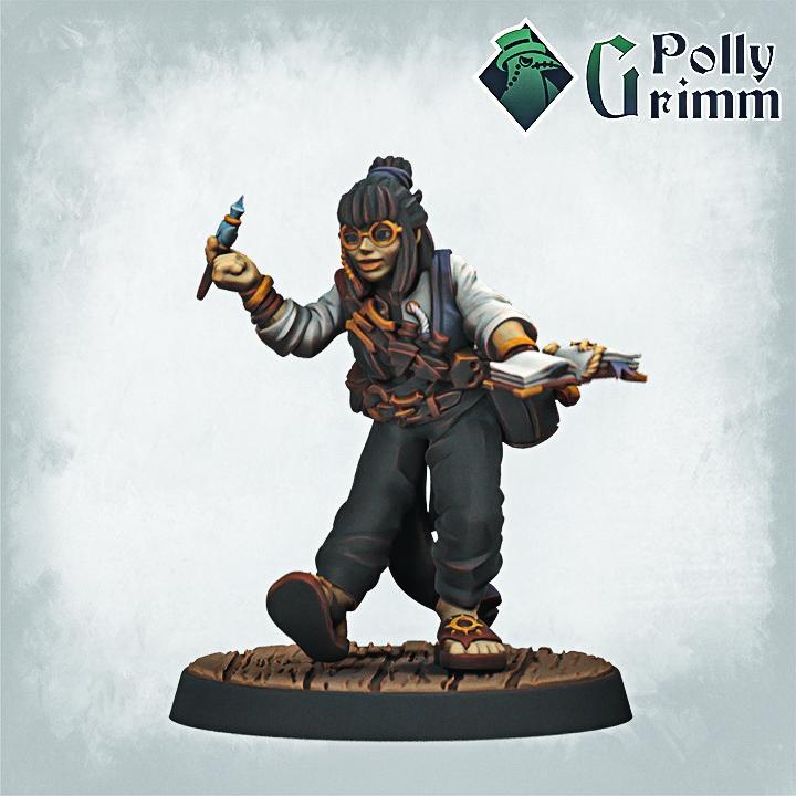 Tabletop historic miniature. Pirate marine set. Chronicler