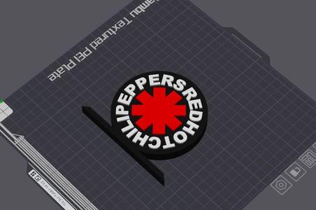 Red Hot Chili Peppers Logo Table Stand