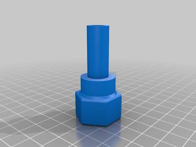 1/2" BSP TO 12MM HOSE CONNECTER