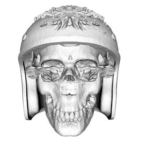 PENDANT - HARLEY BIKER SKULL