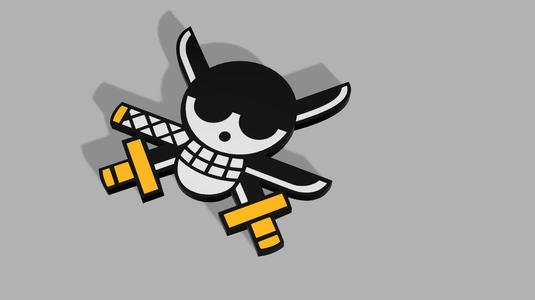 One Piece ZORO SKULL (easy Print)