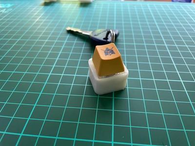 Mechanical switch keychain