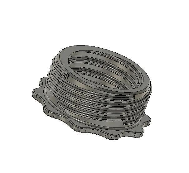 Spectra pump to baby bottle adapter   