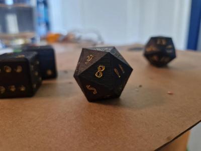 Loaded/Weighted D20   