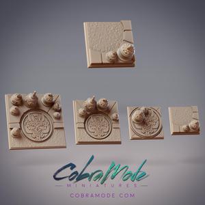 Sacred Bells Square Base Pack (4pcs)