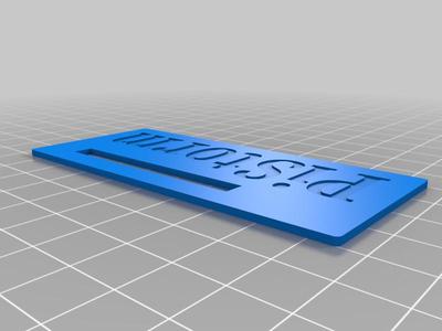 PiStorm Cover with name embeded