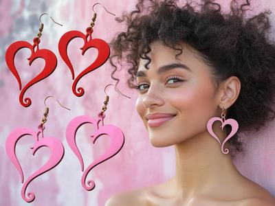 Heart Shaped Earrings