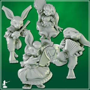 (NSFW) Minstrels - Collection [PRE-SUPPORTED] | Harengon Travelers