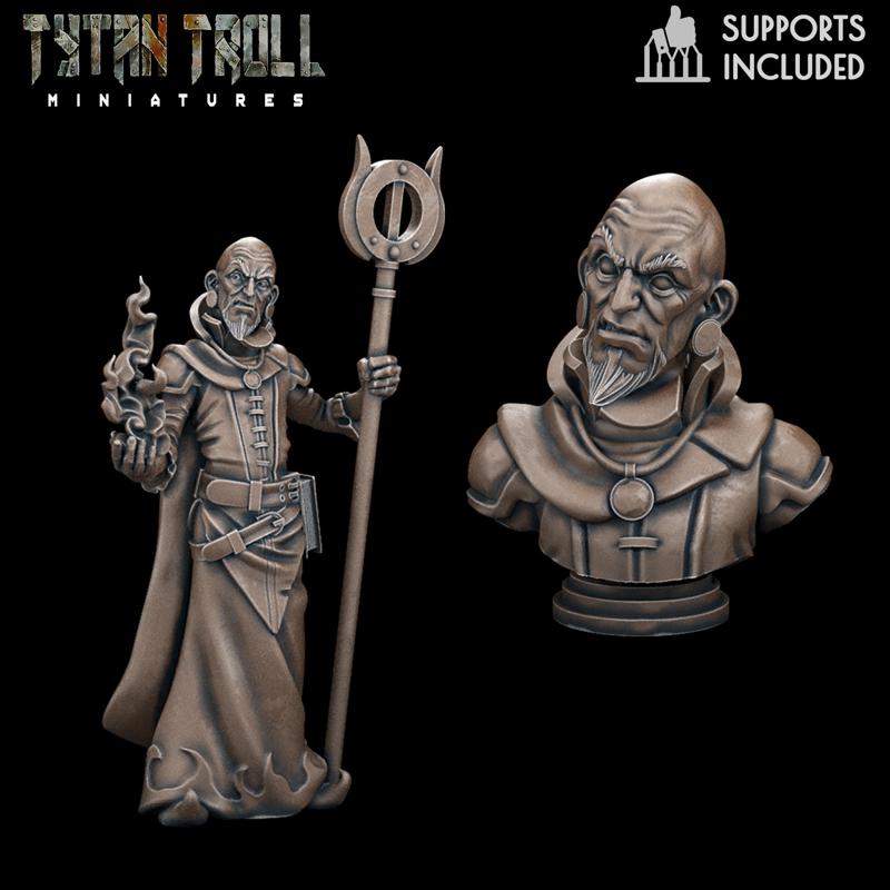 Mordenkainen Mini Bust [Pre-Supported]