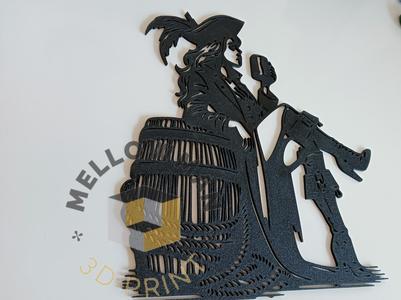 Pirate Cellar Bar Wall Decoration