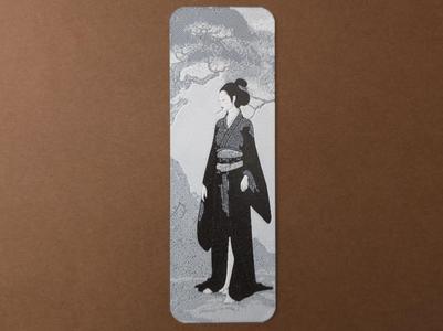Ancient Japanese Woman Bookmark