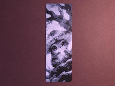 Squirrel with Mushroom Hat 2 Bookmark
