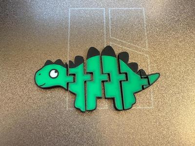 Flexi dinosaur