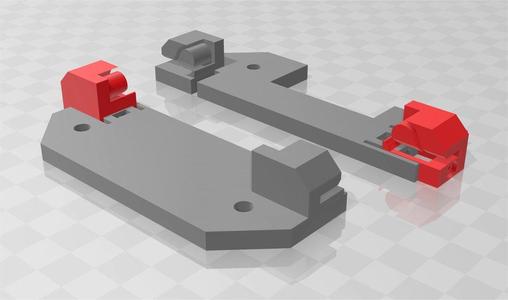 Belt tensioners for the Ender 3 Belt