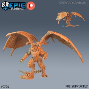 Terror Dragon / Legendary Reptile Drake / Winged Mountain Encounter / Ancient Lizard Beast