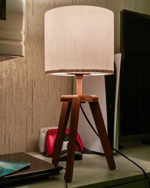 Wooden Table Lamp
