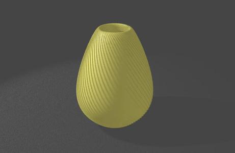 Easter egg vase   