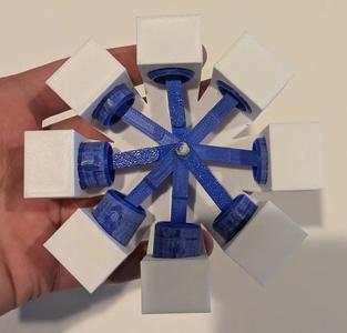 8 Cylinder Rotary Engine   