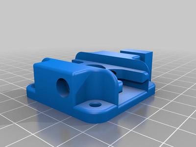 Pneumatic connection mod for Fluxma's Extruder