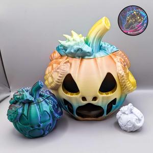 Dragon Jack'o'lantern