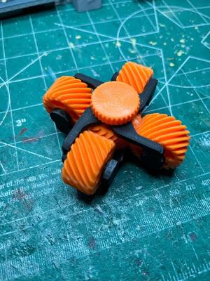 Updated quad spinner shaft   