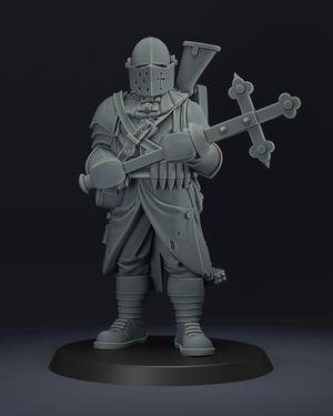 Trench Soldier with cross-maul