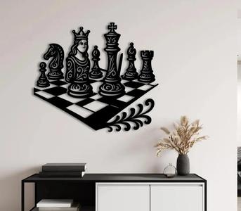 Chess Board Wall Art   