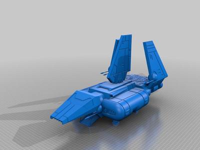 Landed Sentinel Class Shuttle