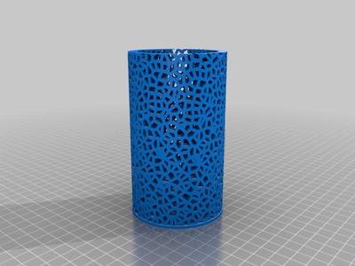 LED Voronoi Lamp