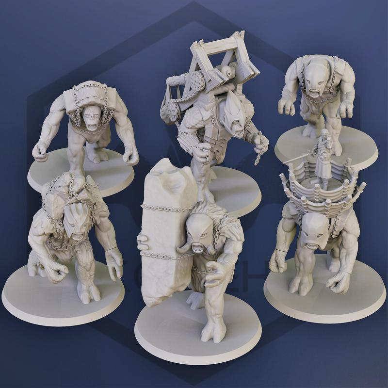 Modular Siege Trolls