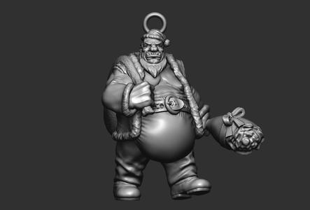 Santa Ogre - Mini + Tree Decoration
